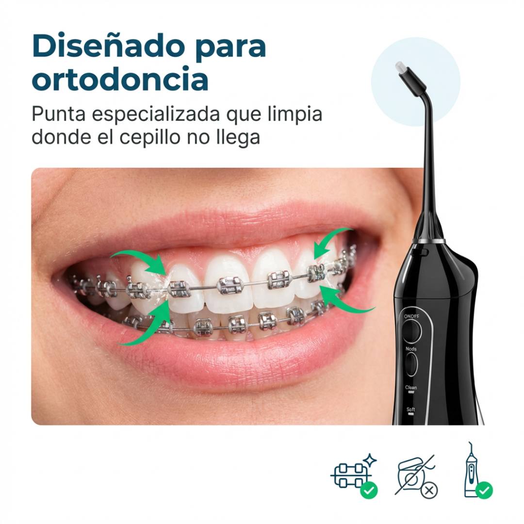 CleanFlow 360™ - Sistema Completo De Limpieza Dental