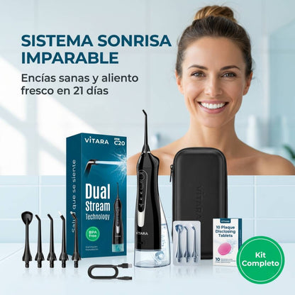 CleanFlow 360™ - Sistema Completo De Limpieza Dental